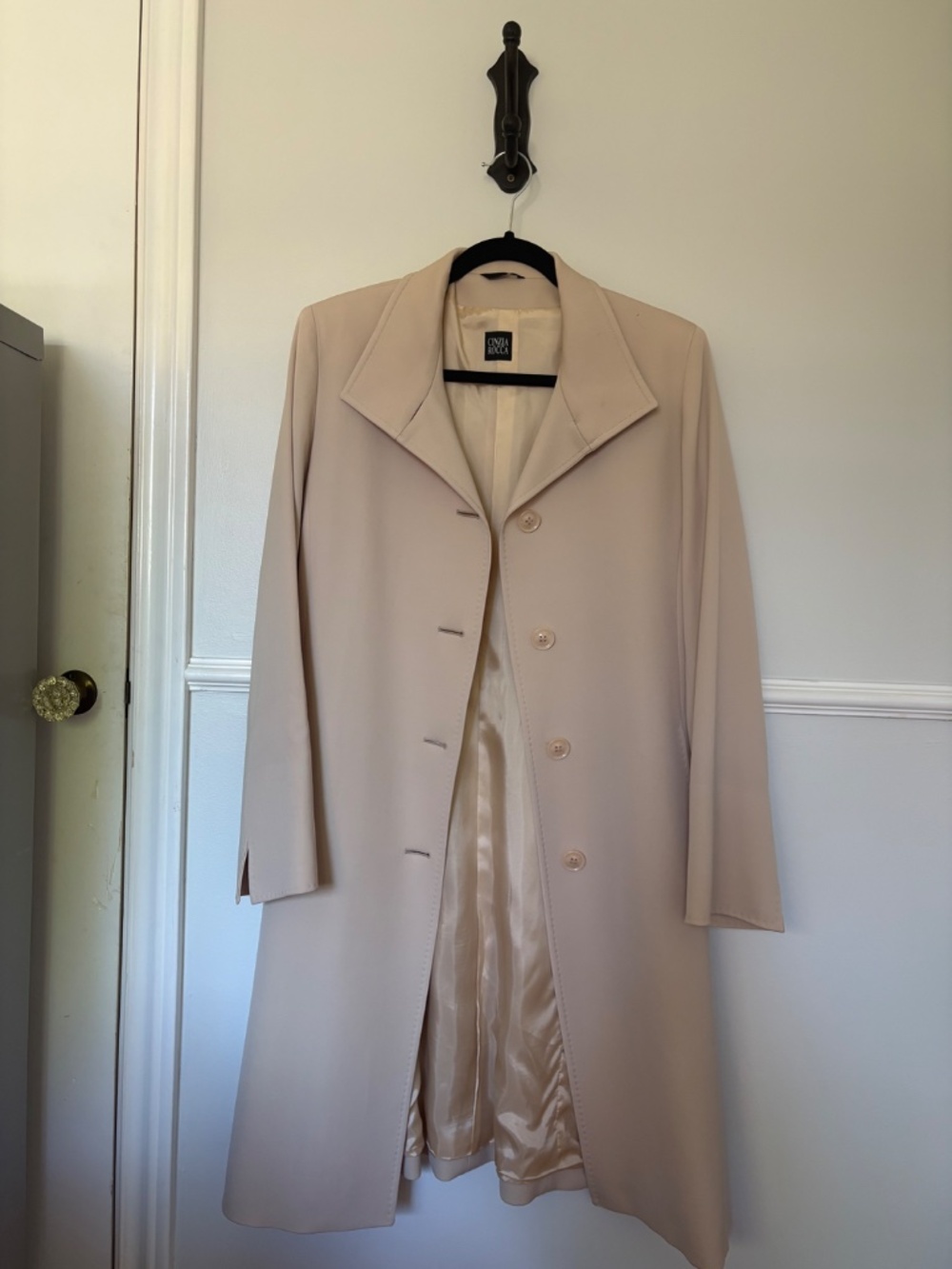 Cinzia Rocca lightweight wool coat - Picture 2 of 4